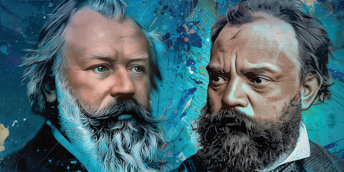 Brahms and Dvorak headshots